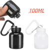 Mini Portable Protein Powder Bottles with Keychain Health Funnel Medicine Bottle Small Water Cup Outdoor Sport Storage - Only 1pcs spoon