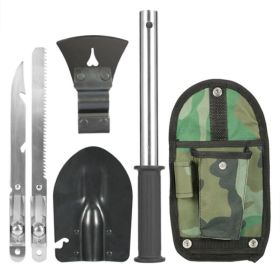 Outdoor Emergency Shovel Camping Equipment - Black A - Survival Kit