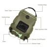 20L Outdoor Bathing Bag Solar Hiking Camping Shower Bag Portable Heating Bathing Water Storage Bag Hose Switchable Shower Head - Green