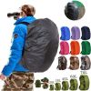 1pc 60L Portable Outdoor Backpack; Waterproof Dust Cover Travel Backpack Rain Cover Camping Sports Accessories - Camouflage - 60L