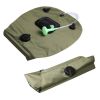 20L Outdoor Bathing Bag Solar Hiking Camping Shower Bag Portable Heating Bathing Water Storage Bag Hose Switchable Shower Head - Green