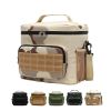 Waterproof Camouflage Insulated Lunch Bag For Picnic; Camping; Office; School - Rainforest Camouflage