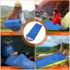 Camping Sleeping Bags for Adults Teens Moisture-Proof Hiking Sleep Bag with Carry Bag for Spring Autumn Winter Seasons - Royal Blue