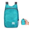 Lightweight Foldable Nylon Hiking Backpack For Camping Hiking Climbing Trekking - Lake Blue