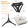 Universal base bracket for outdoor camping gas cans Folding triangular fixed gas can stabiliser - Gas can base bracket