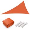 28' x 28' x 28' Triangle Sun Shade Sail/Bright Orange - As Picture