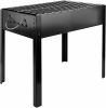 YSSOA 14&rdquo; Portable Grill Charcoa Barbecue Grill; Small D; Portable Grill; Detachable Grill ; Mini Tabletop Camping Grill BBQ; Black - as Pic