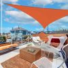 28' x 28' x 28' Triangle Sun Shade Sail/Bright Orange - As Picture