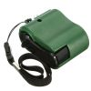 USB Hand Crank Phone Charger Manual Outdoor Hiking Camping Emergency Generator Camping Travel Charger Outdoor Survival Tools - Black