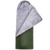 Camping Sleeping Bags for Adults Teens Moisture-Proof Hiking Sleep Bag with Carry Bag for Spring Autumn Winter Seasons - Army Green