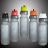 1Pc 650Ml Mountain Bicycle Cycling Water Drink Bottle Outdoor Sport Plastic Portable Kettle Water Bottle Drinkware - Red