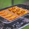 2Pcs BBQ Grill Mat Non-Stick Mat Baking Mat Reusable Reversible Washable FDA-Approved - 2Pcs - Copper