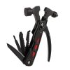 Multi-function Hammer Camping Gear Multitool Portable Outdoor Survival Gear Emergency Life-saving Hammer Escape Tool - Red