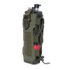 1pc Molle Water Bottle Bag; Travel Camping Hiking Kettle Holder Carrier Pouch; Outdoor Accessories - Black